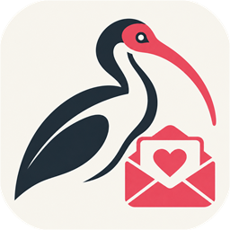 Ibis Greeting Card